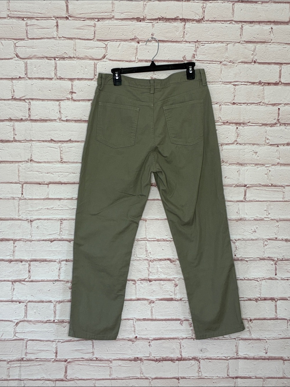 Patagonia Classic Straight Ankle Crop Pants in River Rock Like New Size 10 - Picture 6 of 9